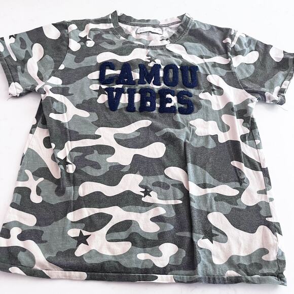 Zara boys camouflage T-shirt size 10 - Picture 1 of 6